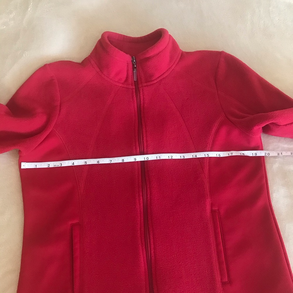 IZOD Fleece Full Zip Jacket - Size M - Picture 9 of 11